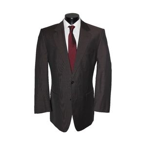 Hugo Boss  brown Super 130's 2 piece suit 41L US